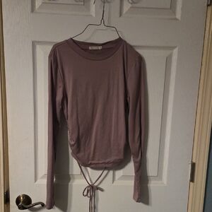 Heart Hips Mauve Long Sleeve Top